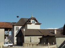 Back view of my first school