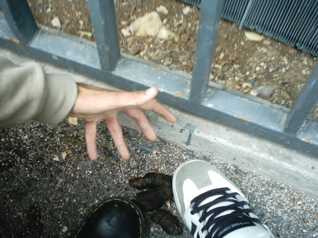 ...foot fetish...shit edition...