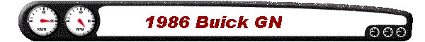1986 Buick GN