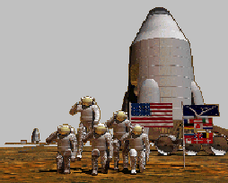 Funeral Service on Mars
