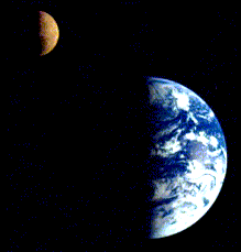 The Earth and the Moon