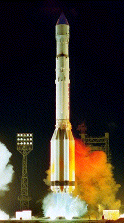 Proton launch