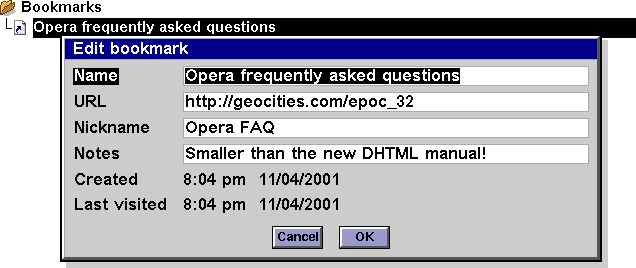 Screenshot of privacy settings
