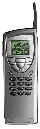 The Nokia 9210 front view closed