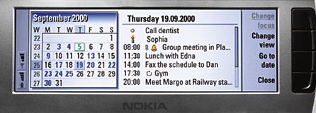 Diary application screenshot