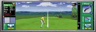 Golf shareware application screenshot