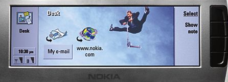 Nokia 9210's Desktop screenshot