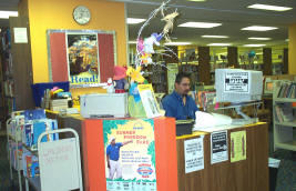 Photograph of Children's Reference Desk