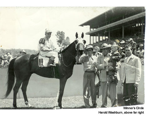 Harold in the Winner's Circle