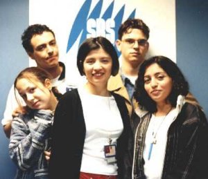 Romina, Eduardo,Patty, Trucha y Malena, 1999