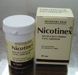 NICOTANEX - UNTUK MASALAH KETAGIHAN ROKOK