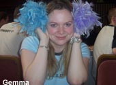 Gemma (with mult-coloured fluffy ears!)