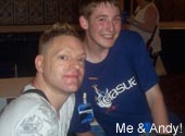 Myself and the one and only Andy Bell!