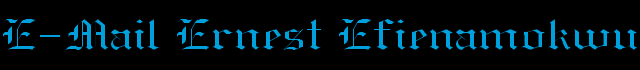 E-mail Ernest Efienamokwu