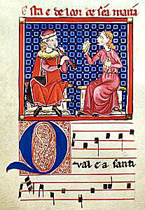 De Las Cantigas de Sta. María. Manuscr. de El Escorial