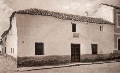 Antigua Casa de Miguel de Cervantes en el Barrio de
              Santa Mara