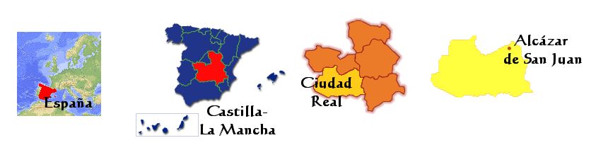Situacin de Alczar de San Juan