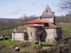 Estado de las obras de reparaci&oacute;n del tejado de la iglesia. Junio 2004