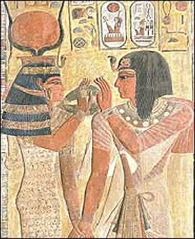 El arte egipcio es el mejor ejemplo en el mundo oriental del perfecto acuerdo entre la obra de arte y su destino, al servicio de l religión.