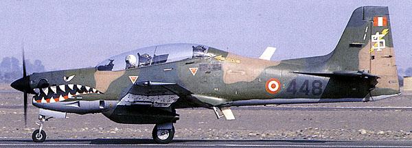 Foto: Avin peruano AT-27 Tucano de la FAP del Grupo Areo 51