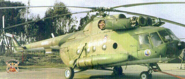 Mi-8TB naval de la Marina de Guerra del Perú.