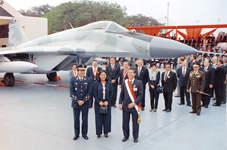 Base Area de las Palmas, el da de su entrega oficial
