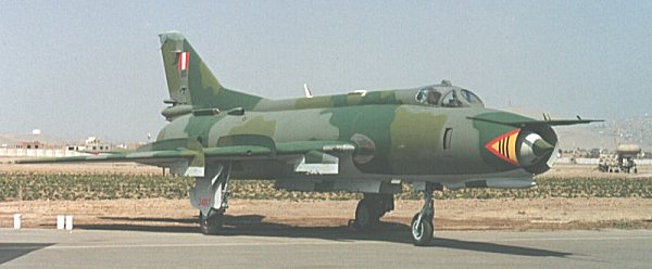 avion cazabombardero Sukhoi 22 supersnico
