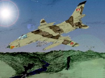 Sukhoi bombardeando las colinas del falso Tiwinza.