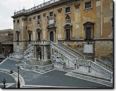Fachada del Palazzo Senatorio (fotografa de autor desconocido).