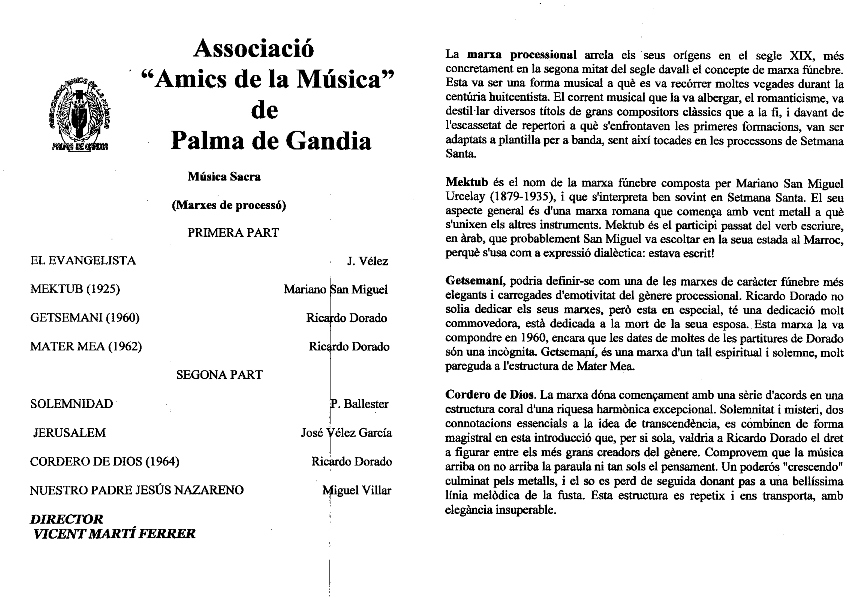 Llibret Musica Sacra