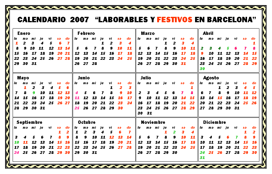 AGENDA DE LAS FIESTAS MAS RELEVANTES DE LA CIUDAD Y LOCALIDADES CERCANAS