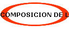 COMPOSICION DE LA MESA