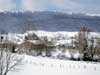 Bezana. Nevada febrero 2005. . Vistas del pueblo.