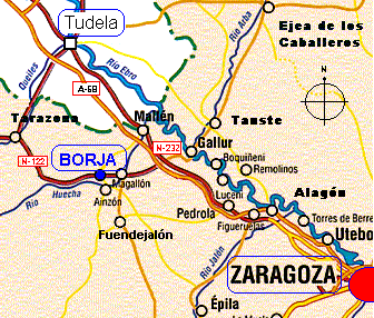 Mapa de carreteras.