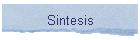 Sintesis