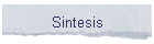 Sintesis