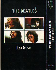 LET IT BE. THE BEATLES CASSETTE SINGLES