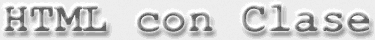 HTML con Clase