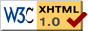 XHTML 1.0 vlido