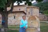 Munilla. La fuente guapa y la guapa en la fuente. Foto enviada por Itxaso Barrios