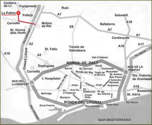 Com arribar a la Palma