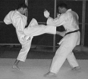 Shiai kumite