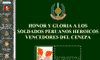 Ir a la Pgina de los Soldados Peruanos Heroicos Vencedores del Cenepa