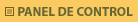 Acceso al panel de control