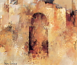 MURO Y ARCO 1990 Tecnica mixta de Antonio Bujalance