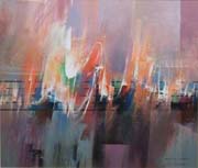 MUSICA 2004 Pintura acrilica de Antonio Bujalance