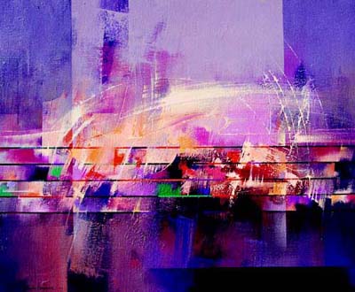 MUSICA 2004 Pintura acrilica de Antonio Bujalance