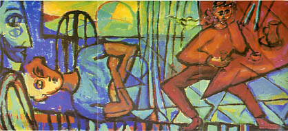 Pintura de Rafael Quintero 1986