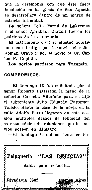 Sociedad Argentina, Galerias de personalidades relevantes de la Argentina en los ambitos culturales, artisticos, empresariales, deportivos y religiosos, Relaciones Exteriores Argentinas, embajadas y embajadores, mundo diplomatico, consulados, articulos y entrevistas, personalidades y hechos relevantes, informacion y noticias, agenda y links - Sociedad Argentina, polo, visitas ilustres, galeria, Zona Norte, empresas, negocios y empresarios, consumo, habitos y costumbres, temporada lirica y Teatro Colon, Historia Argentina: Imagenes y fotos, el Centenario, la belle epoque, los a&ntilde;os veinte y las decadas del treinta y cuarenta, el peronismo, Eva Peron y Juan Domingo Peron; arquitectura, palacios y estancias, personalidades y hechos relevantes; anecdotas, habitos y costumbres, las grandes tiendas, comercios e industrias; presidentes, politicos, funcionarios y personalidades de los ambientes cultural, artistico, economico, religioso, deportivo y cientifico; documentos y testimonios; el Jockey Club; Argentina y la politica exterior, su insercion en el mundo; Grandes familias argentinas: Los Alvear, Alzaga y Anchorena, los Pueyrredon, Ramos Mejia, Bullrich, Martinez de Hoz, Bunge, Lezica, Zapiola, etc. sus origenes, estancias, palacios y fortunas, sus miembros mas destacados en la historia del pais.
