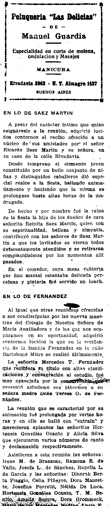 Sociedad Argentina, Galerias de personalidades relevantes de la Argentina en los ambitos culturales, artisticos, empresariales, deportivos y religiosos, Relaciones Exteriores Argentinas, embajadas y embajadores, mundo diplomatico, consulados, articulos y entrevistas, personalidades y hechos relevantes, informacion y noticias, agenda y links - Sociedad Argentina, polo, visitas ilustres, galeria, Zona Norte, empresas, negocios y empresarios, consumo, habitos y costumbres, temporada lirica y Teatro Colon, Historia Argentina: Imagenes y fotos, el Centenario, la belle epoque, los a&ntilde;os veinte y las decadas del treinta y cuarenta, el peronismo, Eva Peron y Juan Domingo Peron; arquitectura, palacios y estancias, personalidades y hechos relevantes; anecdotas, habitos y costumbres, las grandes tiendas, comercios e industrias; presidentes, politicos, funcionarios y personalidades de los ambientes cultural, artistico, economico, religioso, deportivo y cientifico; documentos y testimonios; el Jockey Club; Argentina y la politica exterior, su insercion en el mundo; Grandes familias argentinas: Los Alvear, Alzaga y Anchorena, los Pueyrredon, Ramos Mejia, Bullrich, Martinez de Hoz, Bunge, Lezica, Zapiola, etc. sus origenes, estancias, palacios y fortunas, sus miembros mas destacados en la historia del pais.